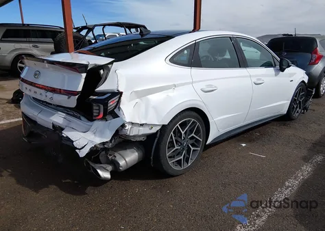 2022 Hyundai Sonata N Line из США, поврежденный, VIN KMHL14JC7NA241190